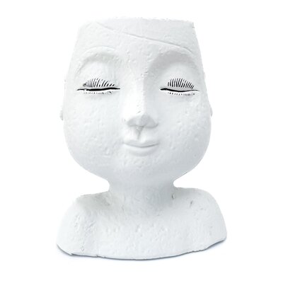 Resting Woman Bust Planter
