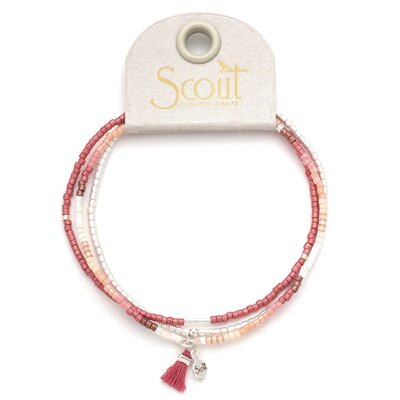 Blush/Silver MIY Bracelet