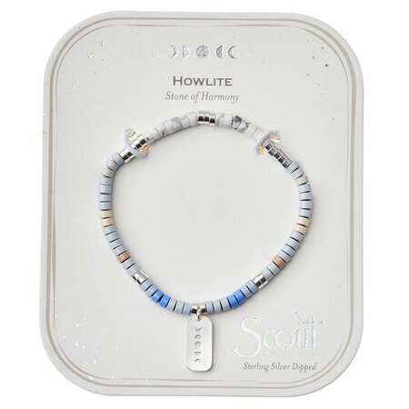 Howlite Charm Bracelet