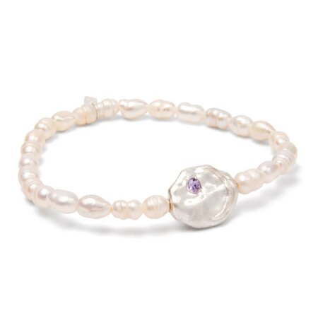 Silver Protect Charm Bracelet