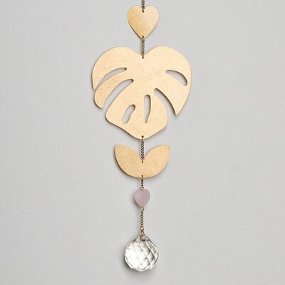 Suncatcher Monstera Leaf - image 1
