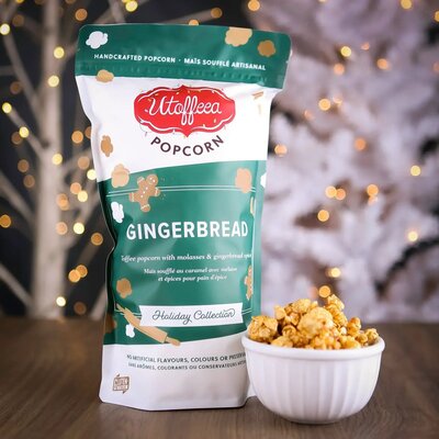 Gingerbread Popcorn
