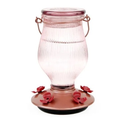 Rose Gold Hummingbird Feeder